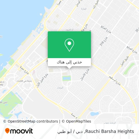 خريطة Rauchi Barsha Heights