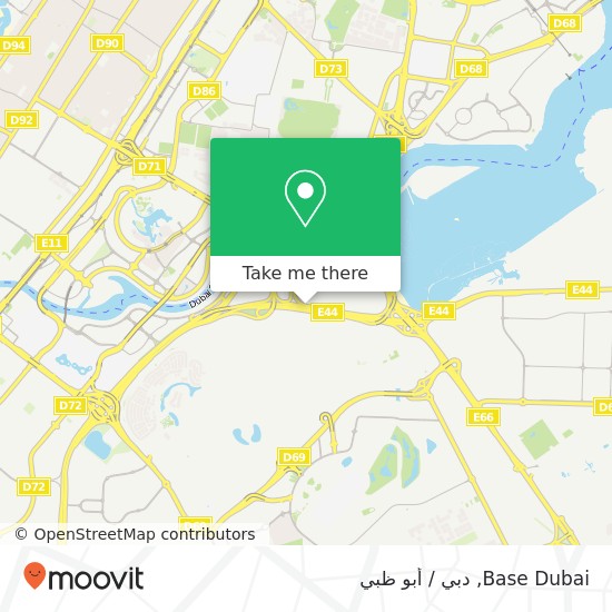 خريطة Base Dubai
