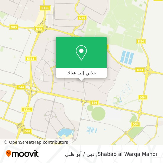 خريطة Shabab al Warqa Mandi