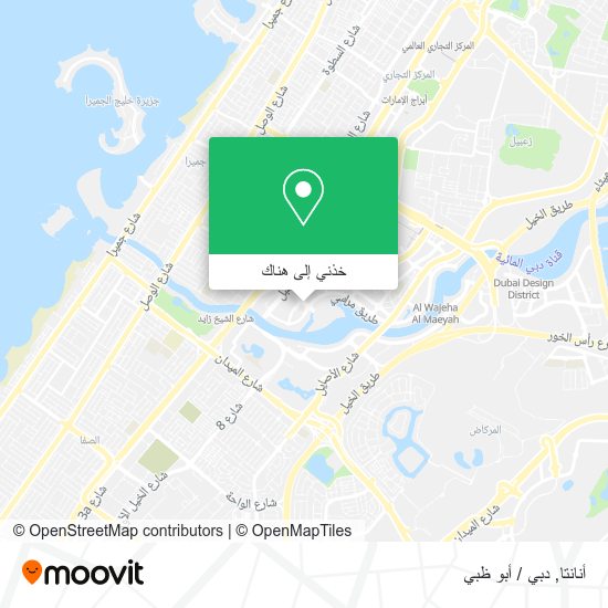 خريطة أنانتا