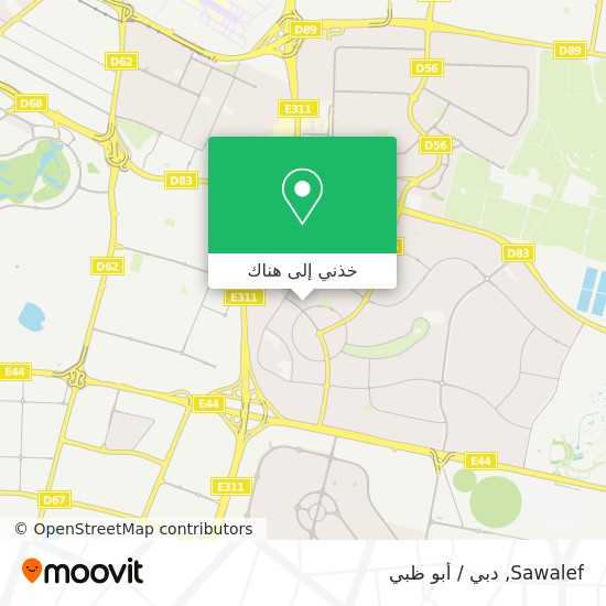 خريطة Sawalef