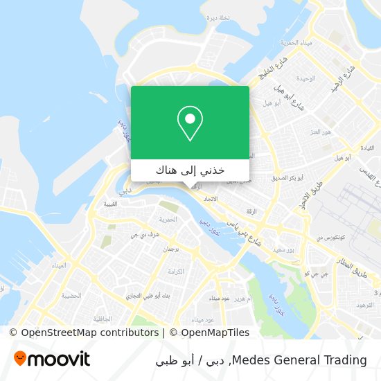 خريطة Medes General Trading