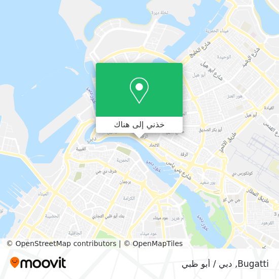 خريطة Bugatti