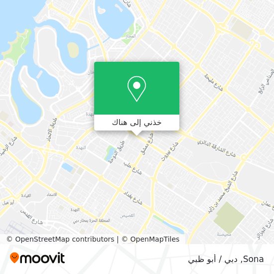 خريطة Sona