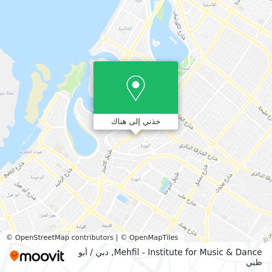 خريطة Mehfil - Institute for Music & Dance