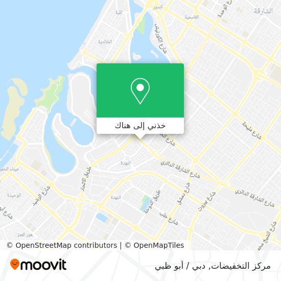 خريطة مركز التخفيضات