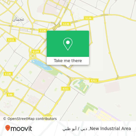 خريطة New Industrial Area