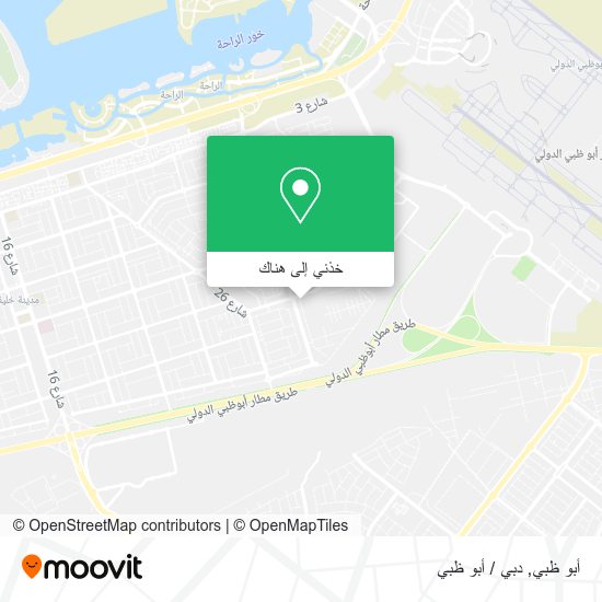 خريطة أبو ظبي
