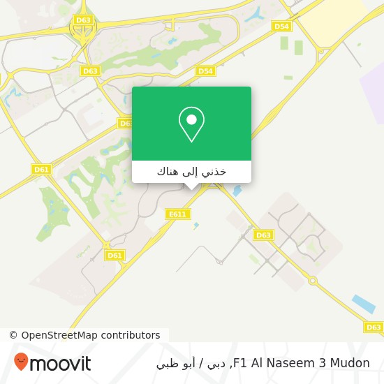 خريطة F1 Al Naseem 3 Mudon