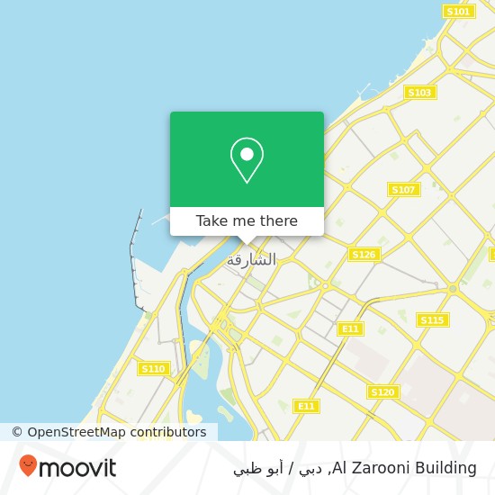 خريطة Al Zarooni Building