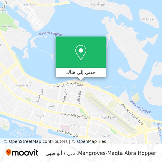 خريطة Mangroves-Maqta Abra Hopper