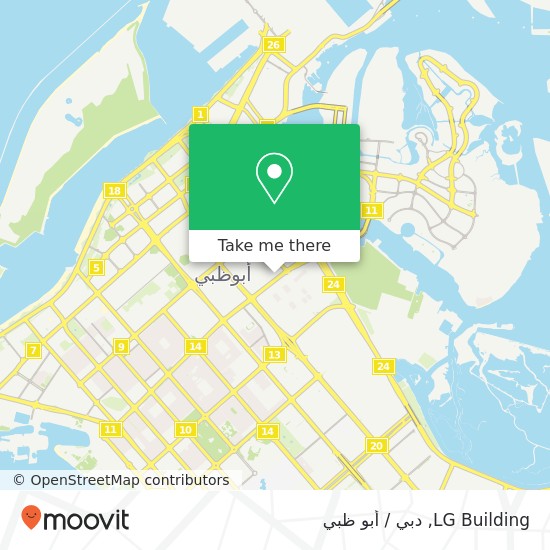 خريطة LG Building