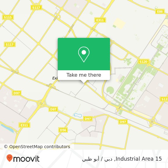 خريطة Industrial Area 15