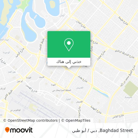 خريطة Baghdad Street