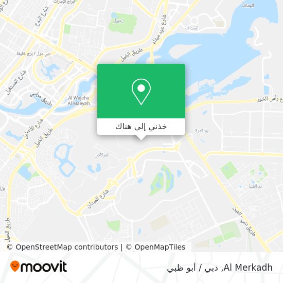 خريطة Al Merkadh