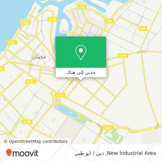 خريطة New Industrial Area