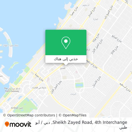 خريطة Sheikh Zayed Road, 4th Interchange