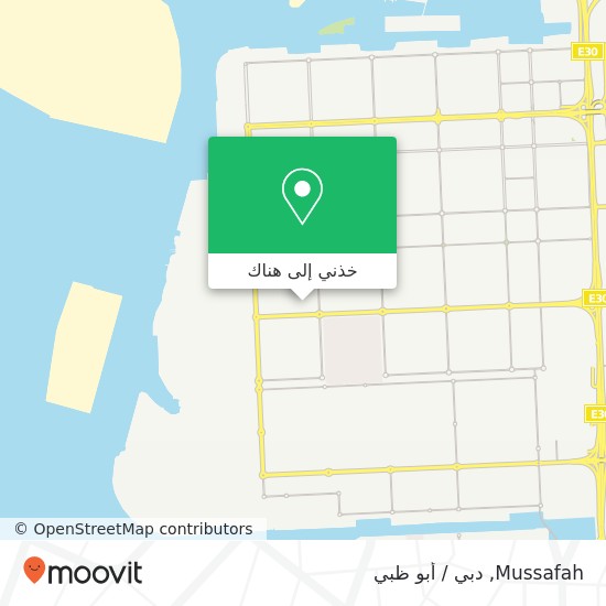 خريطة Mussafah