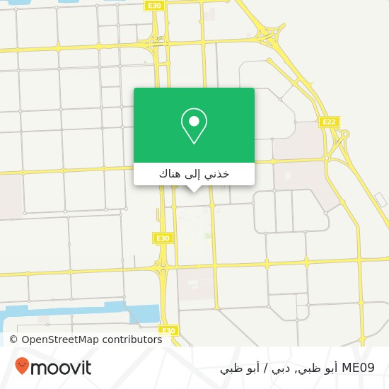 خريطة ME09 أبو ظبي