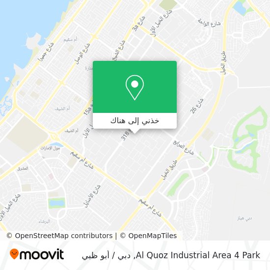 خريطة Al Quoz Industrial Area 4 Park