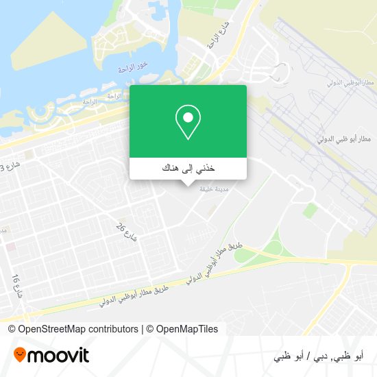 خريطة أبو ظبي