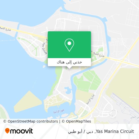 خريطة Yas Marina Circuit