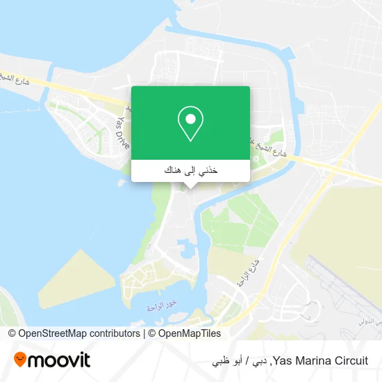 خريطة Yas Marina Circuit