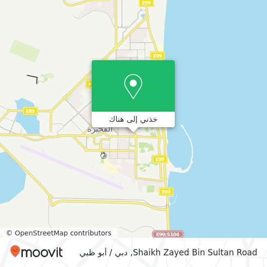 خريطة Shaikh Zayed Bin Sultan Road