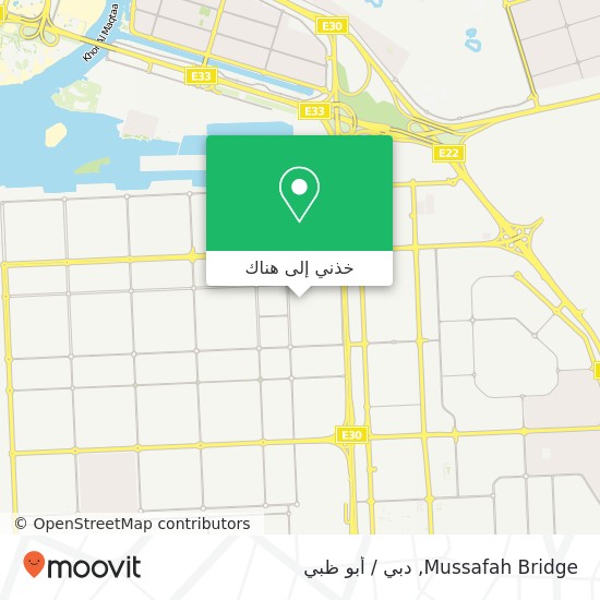 خريطة Mussafah Bridge