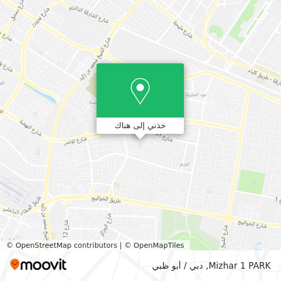 خريطة Mizhar 1 PARK