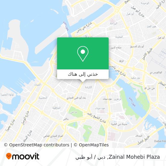 خريطة Zainal Mohebi Plaza