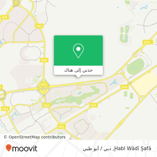 خريطة Ḩabl Wādī Şafā