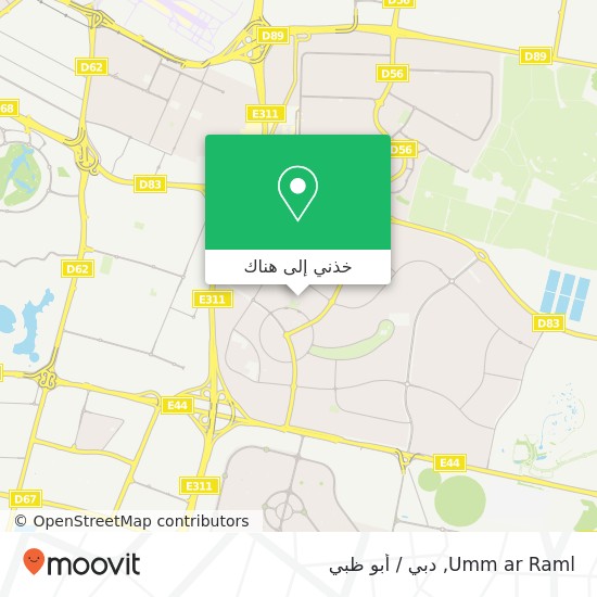 خريطة Umm ar Raml