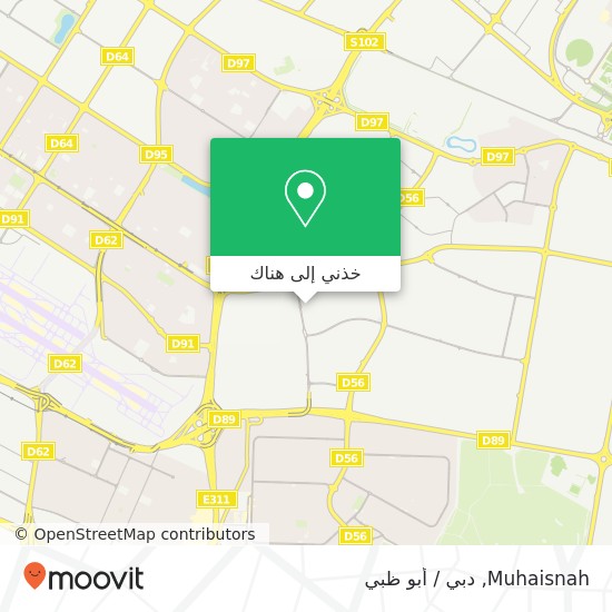 خريطة Muhaisnah