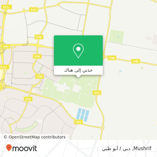 خريطة Mushrif