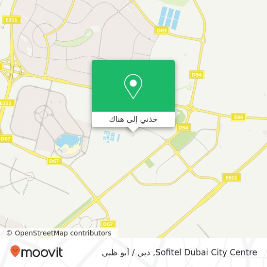 خريطة Sofitel Dubai City Centre