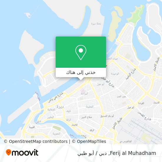 خريطة Ferij al Muhadham