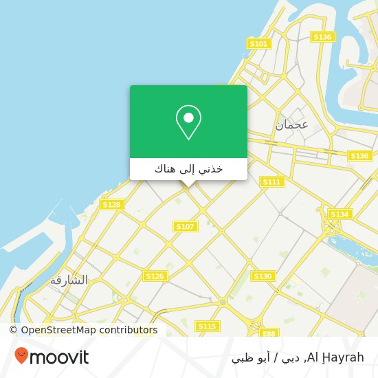 خريطة Al Ḩayrah