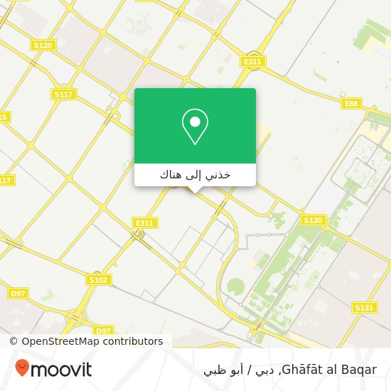 خريطة Ghāfāt al Baqar