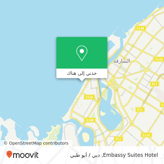 خريطة Embassy Suites Hotel