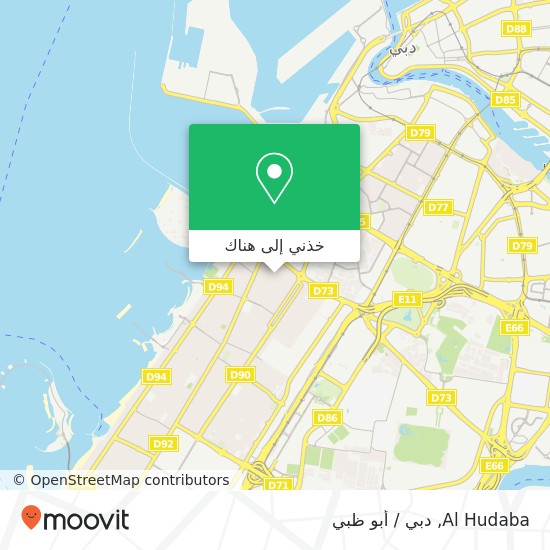 خريطة Al Hudaba