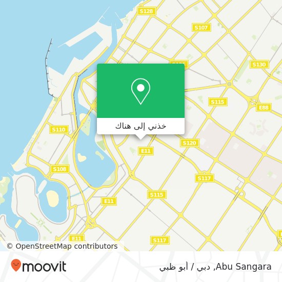 خريطة Abu Sangara