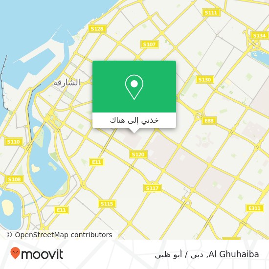 خريطة Al Ghuhaiba