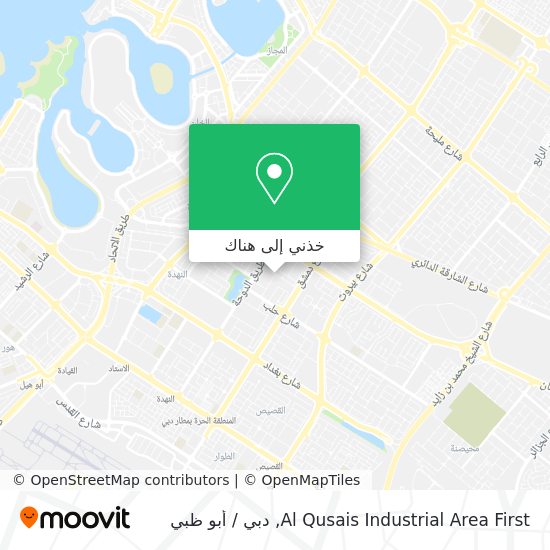 خريطة Al Qusais Industrial Area First