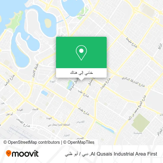 خريطة Al Qusais Industrial Area First