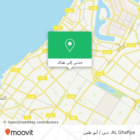 خريطة AL Ghafiya