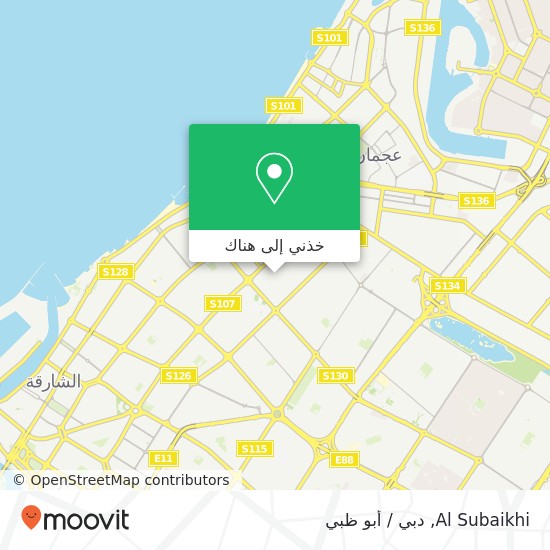 خريطة Al Subaikhi