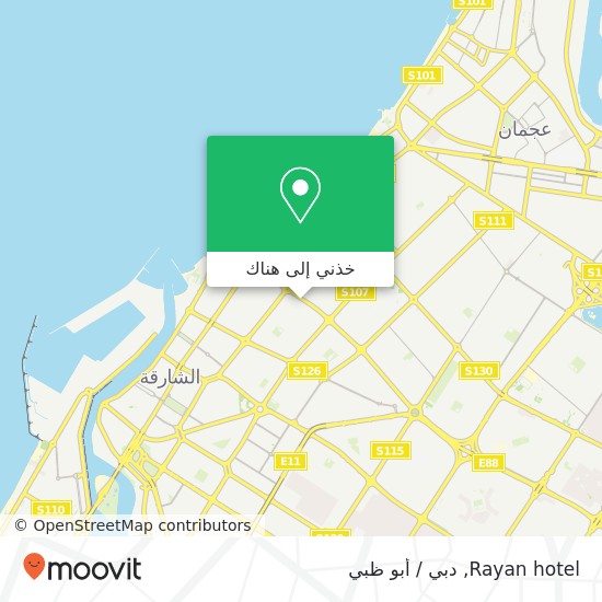 خريطة Rayan hotel