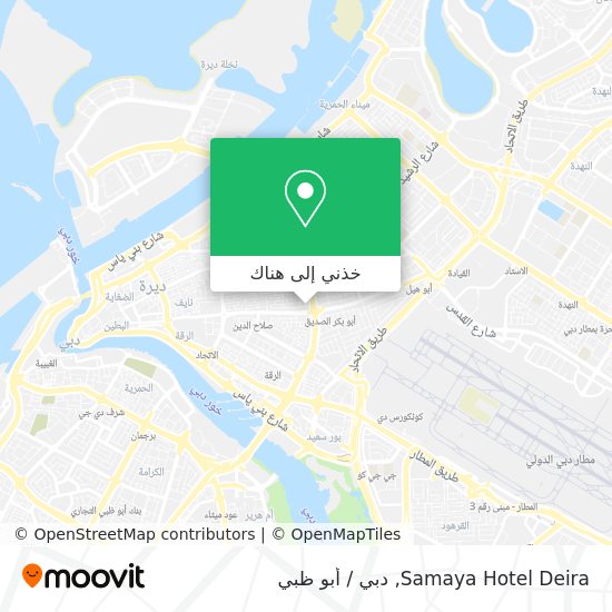 خريطة Samaya Hotel Deira