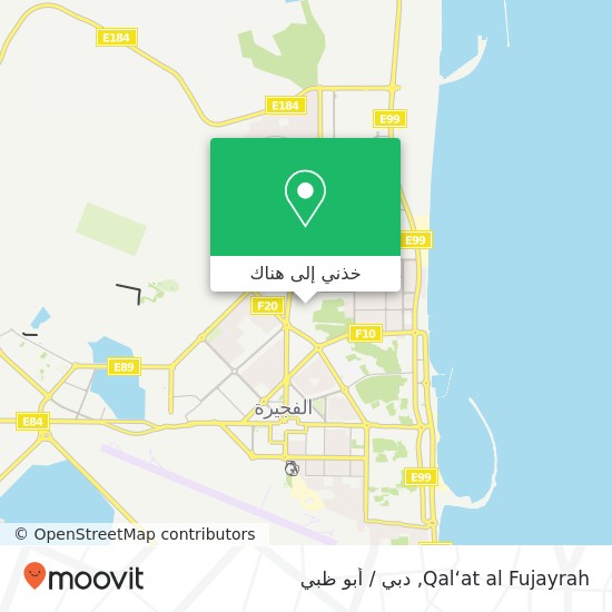 خريطة Qal‘at al Fujayrah
